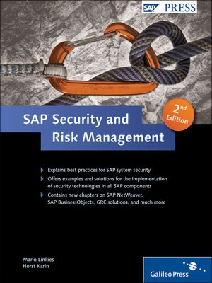 cover image of SAP Security and Risk Management